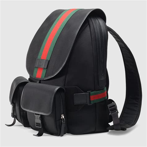 cheap gucci backpack mens|gucci print backpack for men.